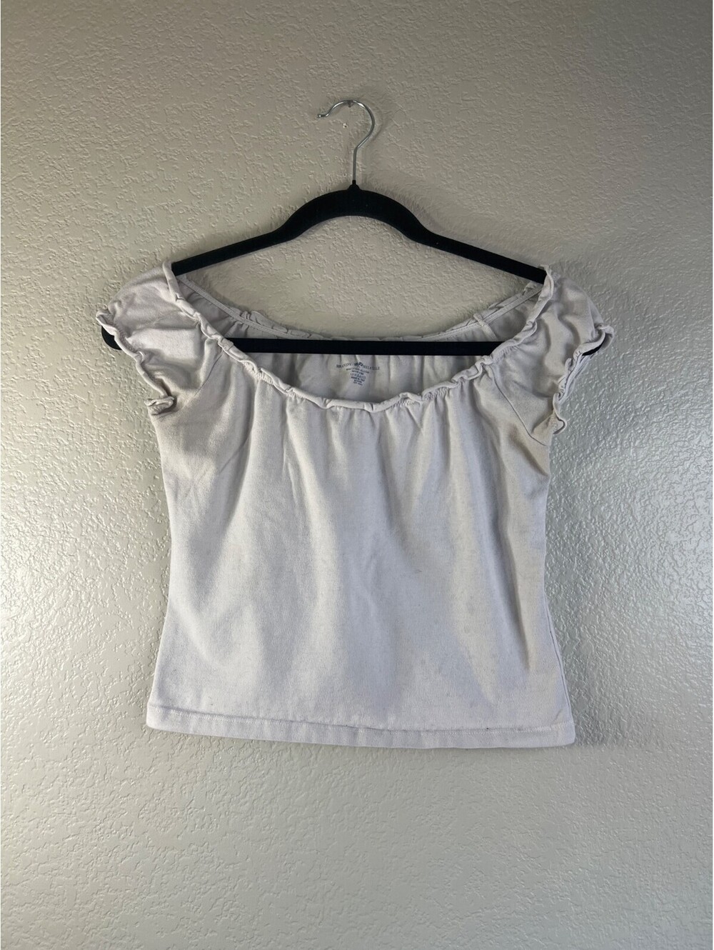 Brandy Melville Off-Shoulder Top - Size S